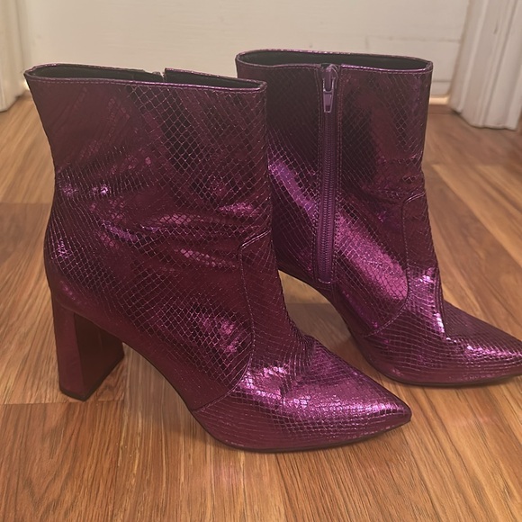 Purple INC Anila booties size 8.5 - Picture 5 of 5